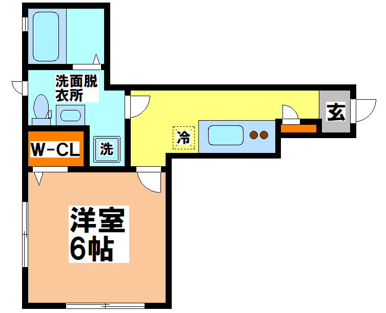 武蔵野市吉祥寺本町４丁目のアパートの間取り