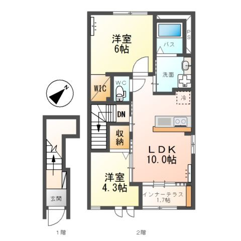 ラビエールの間取り