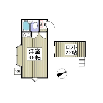 【間取り】 | サンピア七林