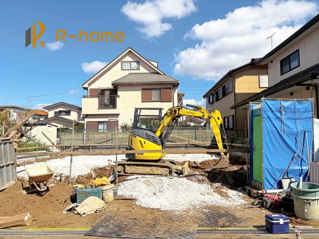 牛久市神谷11期　新築戸建て　1号棟の外観|ご予約を頂ければ、『平日』はもちろん『早朝』や『夜間』もご見学可能です♪お気軽にお申し付けください♪