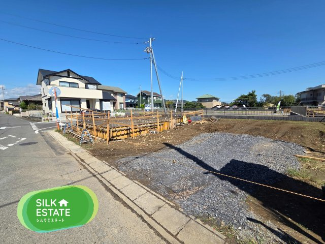 新築　太田市市場町第7　2号棟の外観|現地写真　2027年1月完成予定！同社完成済み物件のご内覧も可能です。お気軽にご連絡ください！