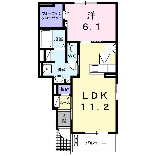 アヴェニールの間取り