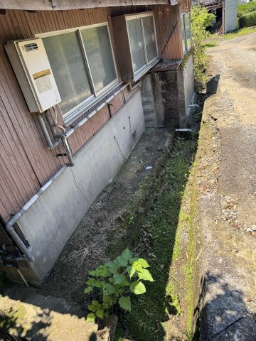 宇城市松橋町豊福の売地の外観