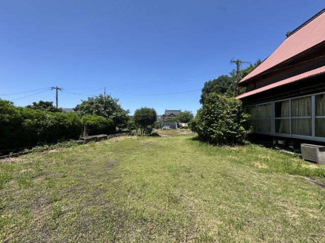 宇城市松橋町豊福の売地の外観