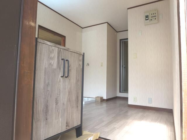舩木コーポの玄関