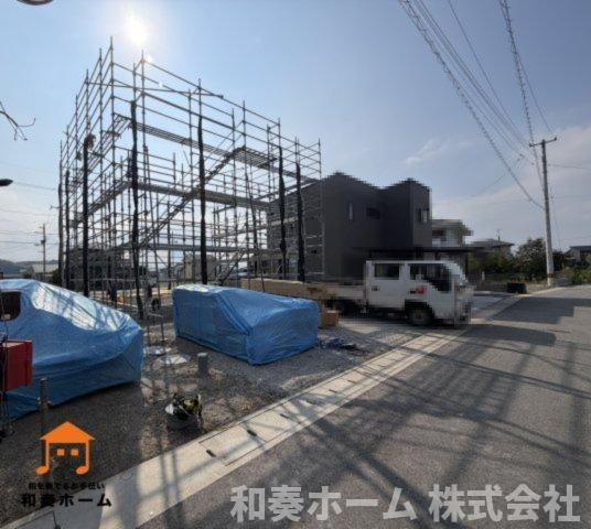 クレイドルガーデン阿南市羽ノ浦町宮倉第1の前面道路含む現地写真