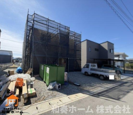クレイドルガーデン阿南市羽ノ浦町宮倉第1の前面道路含む現地写真
