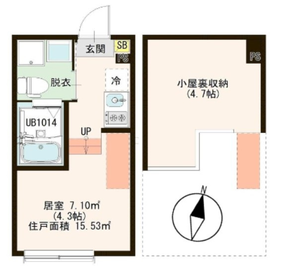 エスパガーデン江戸川の間取り