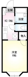 【間取り】 | クローバーハイツ弁天 | 間取りです。