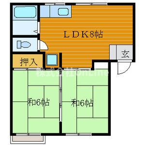 コスモハイツ陽和の間取り