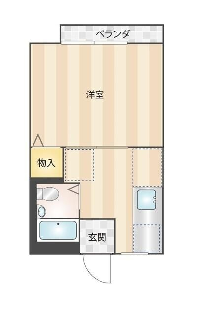 コンフォルト下北沢の間取り