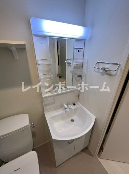ハーモニーテラス平井Ⅷの独立洗面台