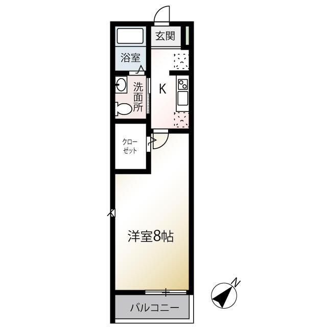 ＭＱｕａｒｔｏ拝島Ⅰの間取り
