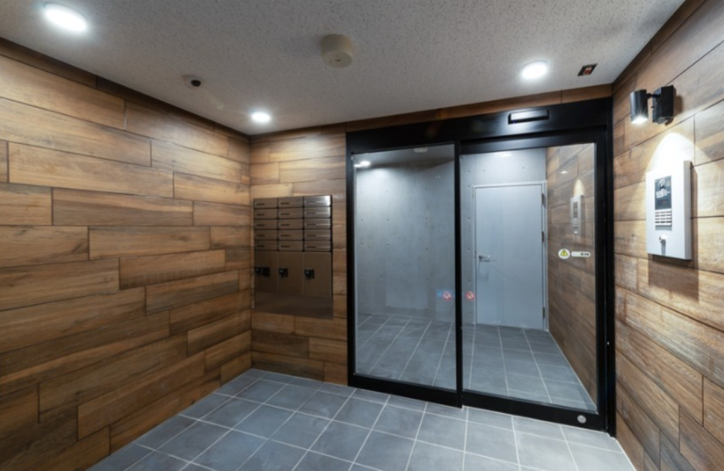 HW.HILLS町屋Ⅱのエントランス