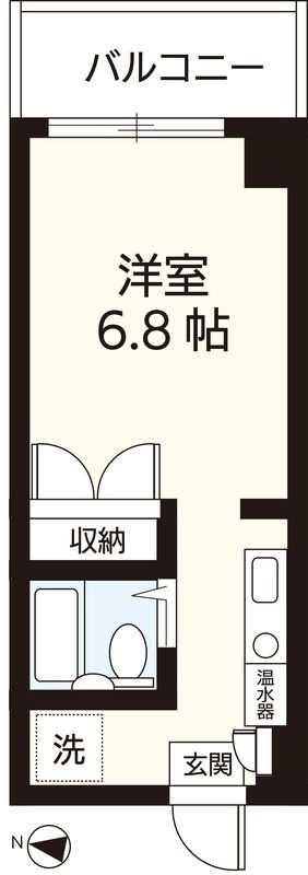 ドエル西船の間取り