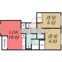 【間取り】 | ヴェルデュールちはら台