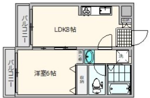 十七番館の間取り