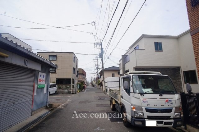 【前面道路含む現地写真】 | 平野区瓜破西3丁目　【2号棟/全2棟】 | 【前面道路：ゆったり幅員約5.45ｍ☆】
