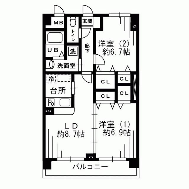 ディアコートの間取り|間取り図