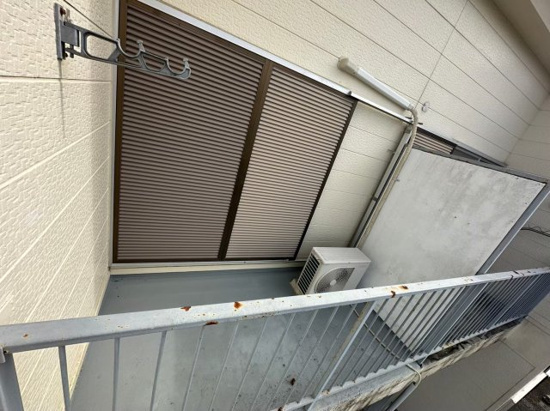 高良内コーポのバルコニー|バルコニー付きです