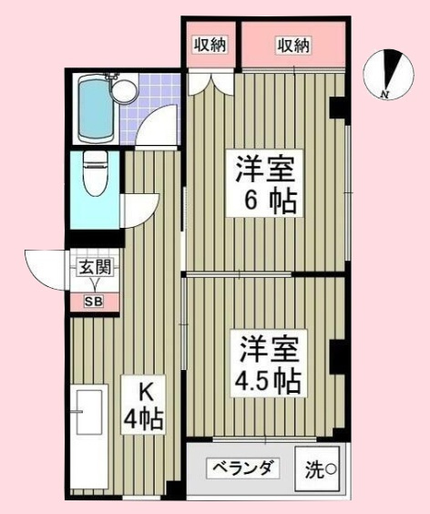 アルファステージ日向野の間取り