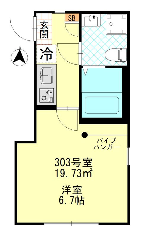 アンセス堀切菖蒲園の間取り
