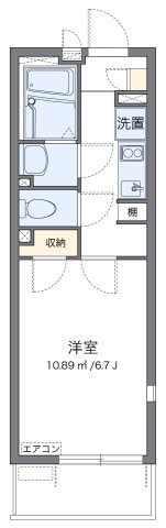 レオネクストＣＯＺＹの間取り|代表的な間取のため実際の間取とは異なる場合があります