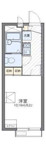 レオパレス六甲ガーデンズの間取り