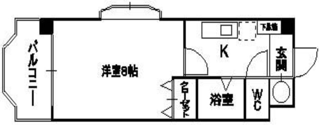 【間取り】 | ピアニシオン大橋