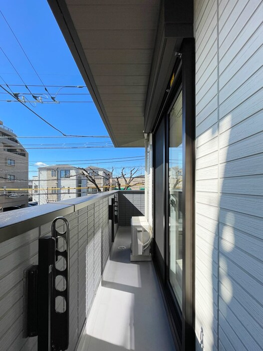 アセットコート貫井北町Bのバルコニー