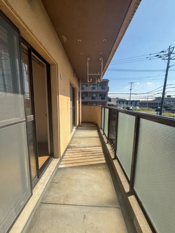 大産香椎マンションのバルコニー
