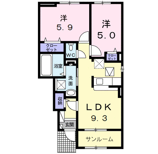 【間取り】 | ラフィーネ