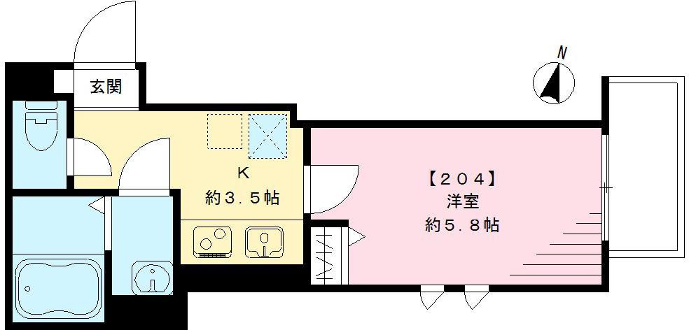 Ｐａｌｕｄｅ新桜台（パルーデ新桜台）の間取り