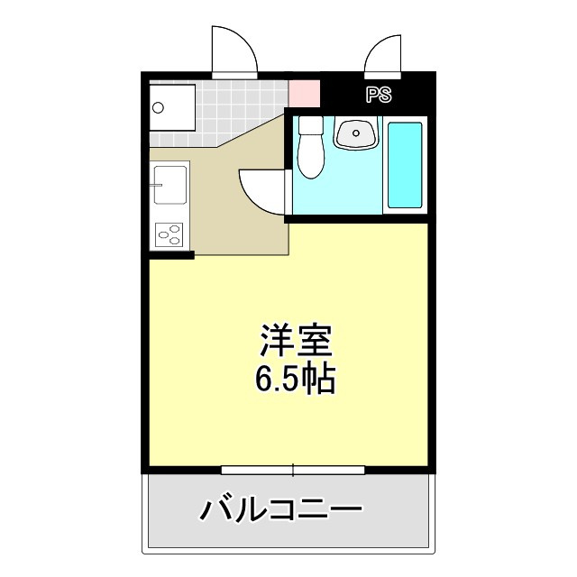 日の出アルームの間取り