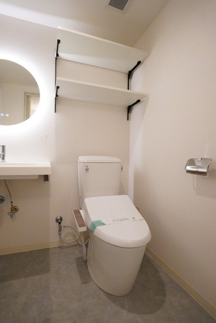 モナークマンション柿の木坂のトイレ|トイレもきれいです