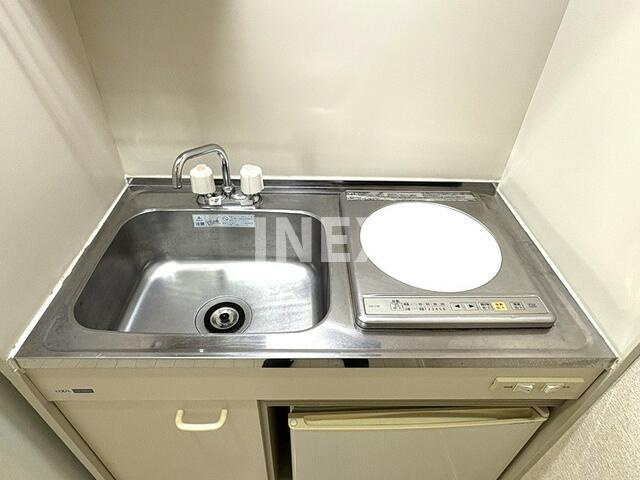 横浜市磯子区森２丁目のアパートのキッチン
