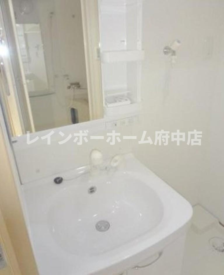 クレストコート八王子の独立洗面台