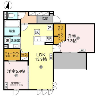 【間取り】 | Maison Espoir Ⅳ | Maison　Espoir　Ⅳ　間取り