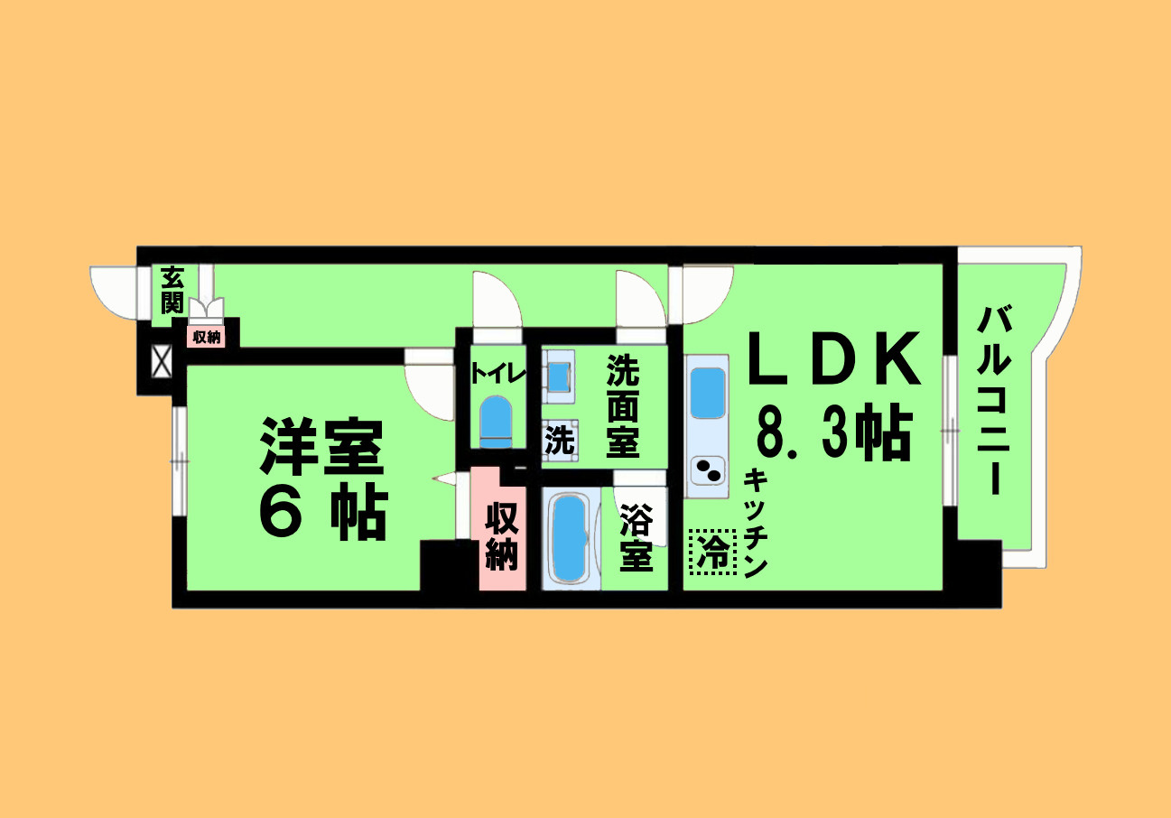 エクセレンス彩の間取り|同建物別室含む