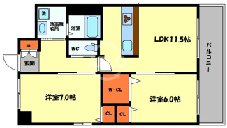 【間取り】 | エーデル深江橋 | エーデル深江橋　間取り