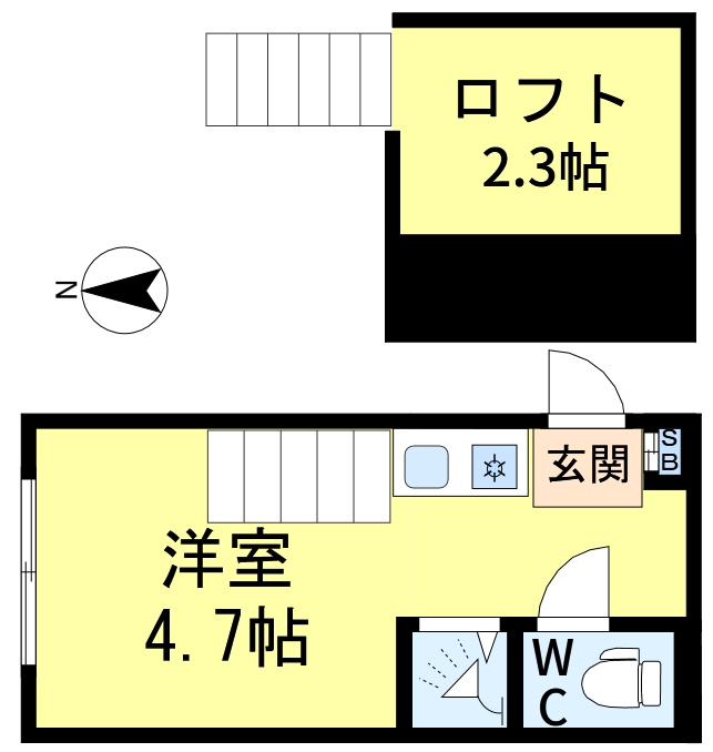 ハーモニーテラス新小岩Ⅱの間取り