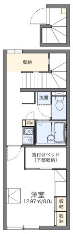 レオパレスアクシスの間取り