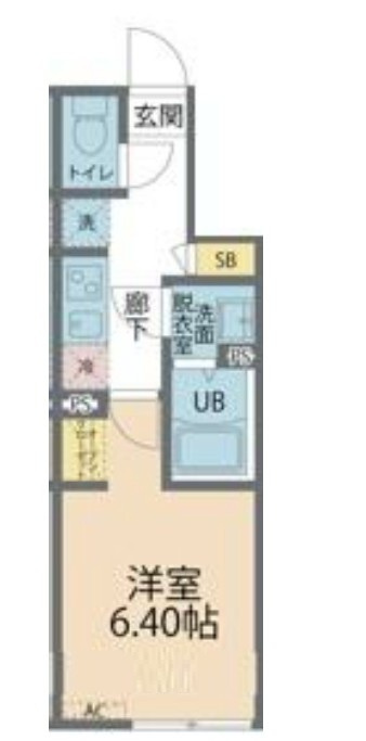 カインドネス田無Ⅲの間取り