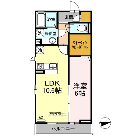 ブランドール高島平の間取り