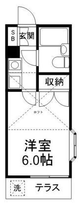 ララ検見川の間取り