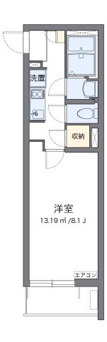 クレイノＳＩＢの間取り|代表的な間取のため実際の間取とは異なる場合があります