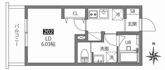 ＴＷＥＥＤ赤羽の間取り