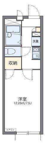 レオパレス里の間取り