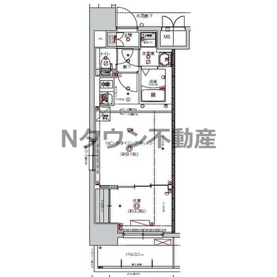 【間取り】 | CREST TAPP大曽根Ⅱ | 間取りです。