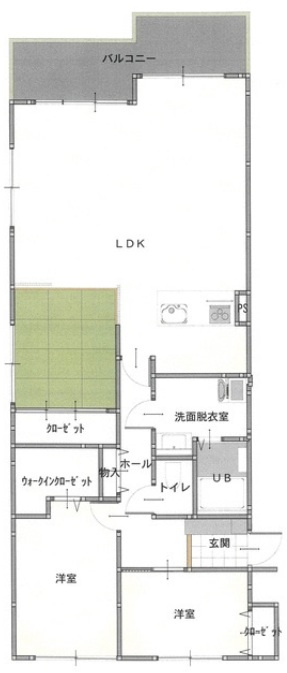 ハイツ東加古川　　JR「東加古川駅」徒歩10分の間取り